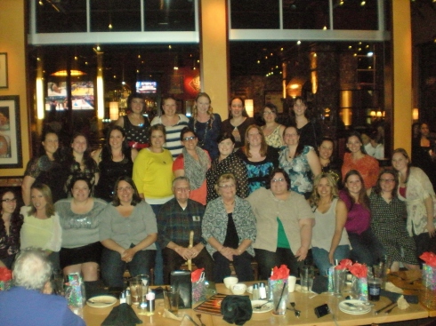 Most of the 52 of us made it to our 10 Year Reunion Dinner. Still fabulous after 10 years!